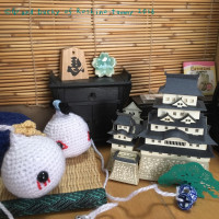 Koharu Village’s hot trend: Paper Crafts  小春村でのペーパークラフトの流行